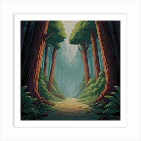 Forest of Tranquility Art Print