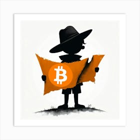 Bitcoin Explorer 2 Art Print