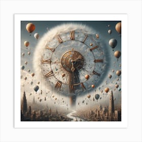 Clockwork City Art Print