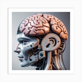 Robot Brain 1 Art Print