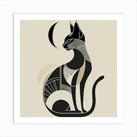 Egyptian Cat 1 Art Print