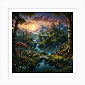 Fairytale Forest 50 Art Print