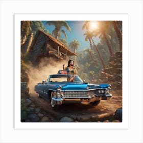 Cadillac 3 Art Print