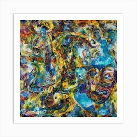 Abstract Painting 415 Art Print