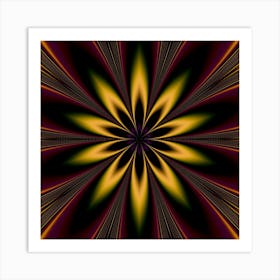 Fractal Artwork Idea Allegory Art Pattern Art Print