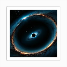 Black Hole 3 Art Print