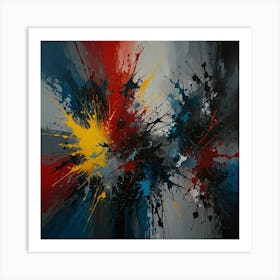 Abstract Painting 32 Art Print