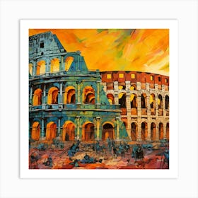 Colossion 2 Art Print