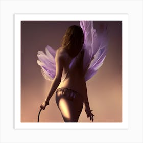 Angel Wingszz Art Print