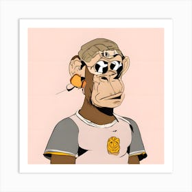 Monkey 1 Art Print