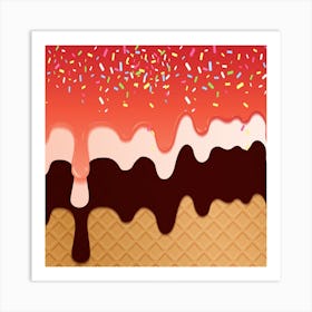 Ice Cream 6 Art Print