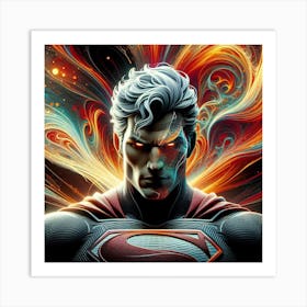 Superman 4 Art Print