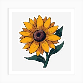 Sunflower 1 Art Print