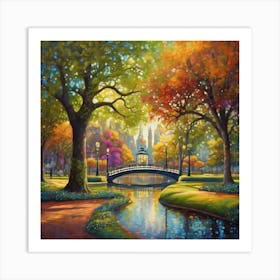 Park In The Park Art Print