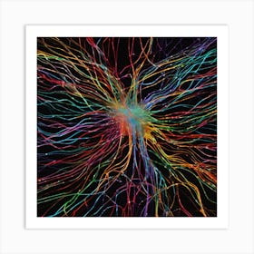 Neural Network 17 Art Print