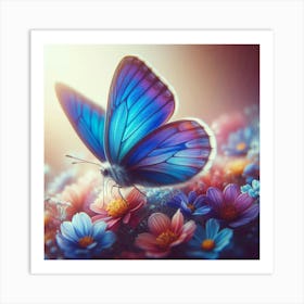 Beautiful Butterfly Art Art Print