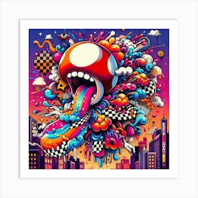 Psychedelic Art 41 Art Print