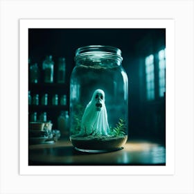 Haunted jar 1 Art Print