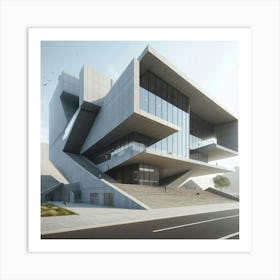 Modern Museum Art Print