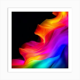 Colorful Brightness Colors Vibrant Pastel Power Gradient Vivid Luminous Radiant Bright S (5) Art Print