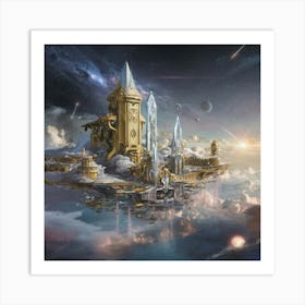 Space City Art Print