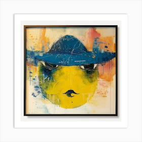 Yellow Hat Art Print