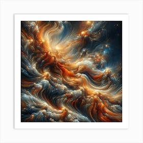 Nebula 5 Art Print