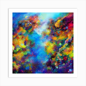 Abstract Painting 18 Art Print