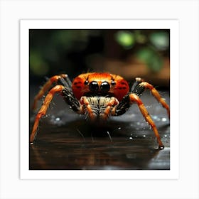 Leonardo Diffusion Xl A Majestic Arachnid Several Times Larger 1 (2) Upscayl 4x Realesrgan X4plus Anime Art Print