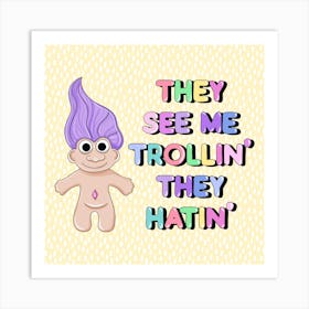 Trolls Art Print