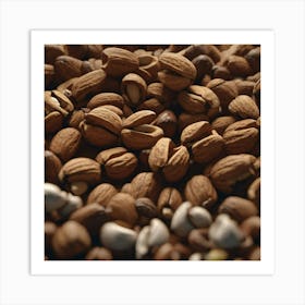 Nuts And Seeds 18 Art Print