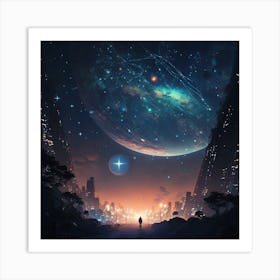 Space City Art Print