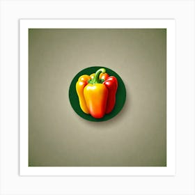 Red Peppers 6 Art Print