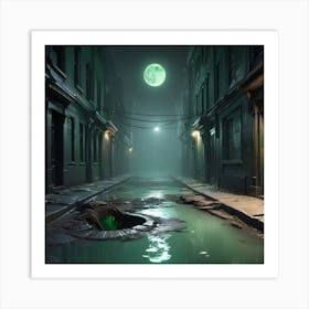 Dark Alley Art Print