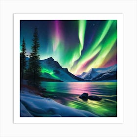 Aurora Borealis 22 Art Print