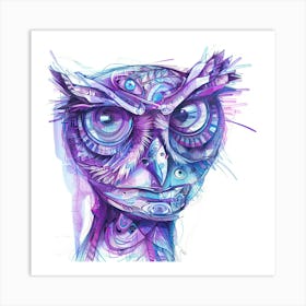 Owl Art 1 Art Print