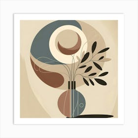 Abstract Painting In Boho Art 23 Art Print