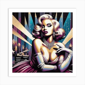 Marilyn Monroe 4 Art Print