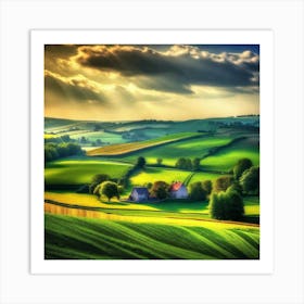 Landscape Wallpapers 21 Art Print