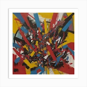 Abstract Painting 16 Art Print