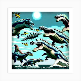 Surf n Turf AD Art Print