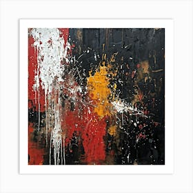 Abstract Painting 74 Art Print