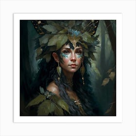 Elven Girl Art Print