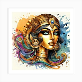 Egyptian Queen 5 Art Print