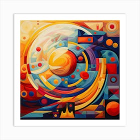 Abstract Painting 94 Art Print