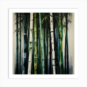 Bamboo forest 2 Art Print