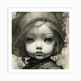 Porcelain Doll1 Art Print