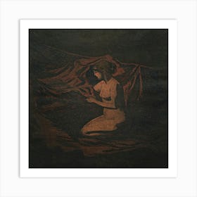 Woman Reading A Book 6 Art Print