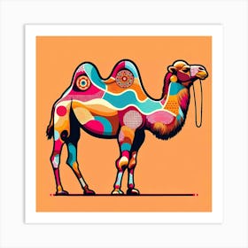 Camel Canvas Art Art Print