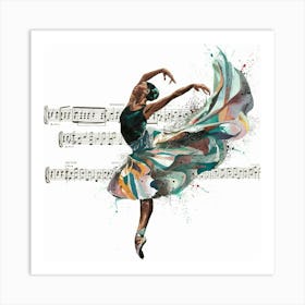 Ballet Dancer 5 Art Print